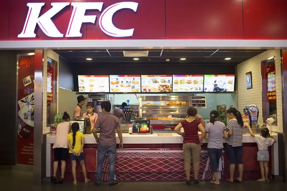 Số tổng đài cửa hàng gà rán KFC