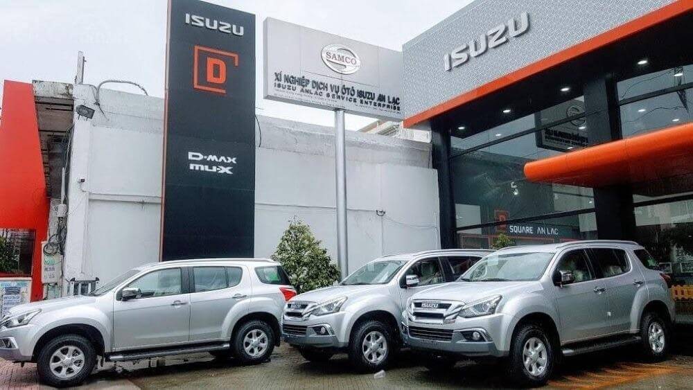 Số tổng đài xe Isuzu