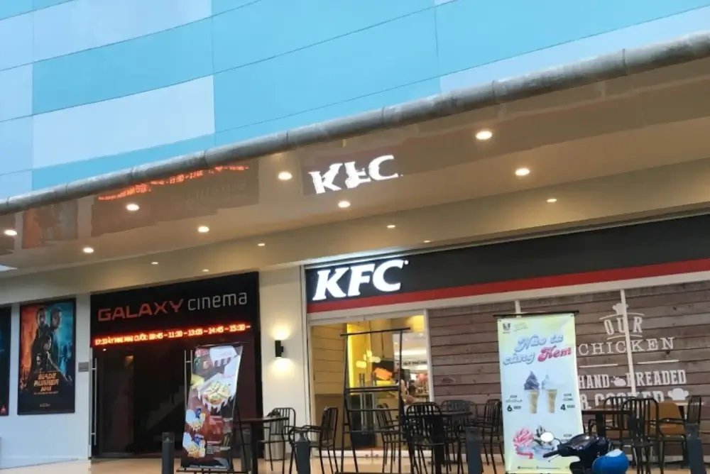 cửa hàng gà rán KFC Bến Tre 