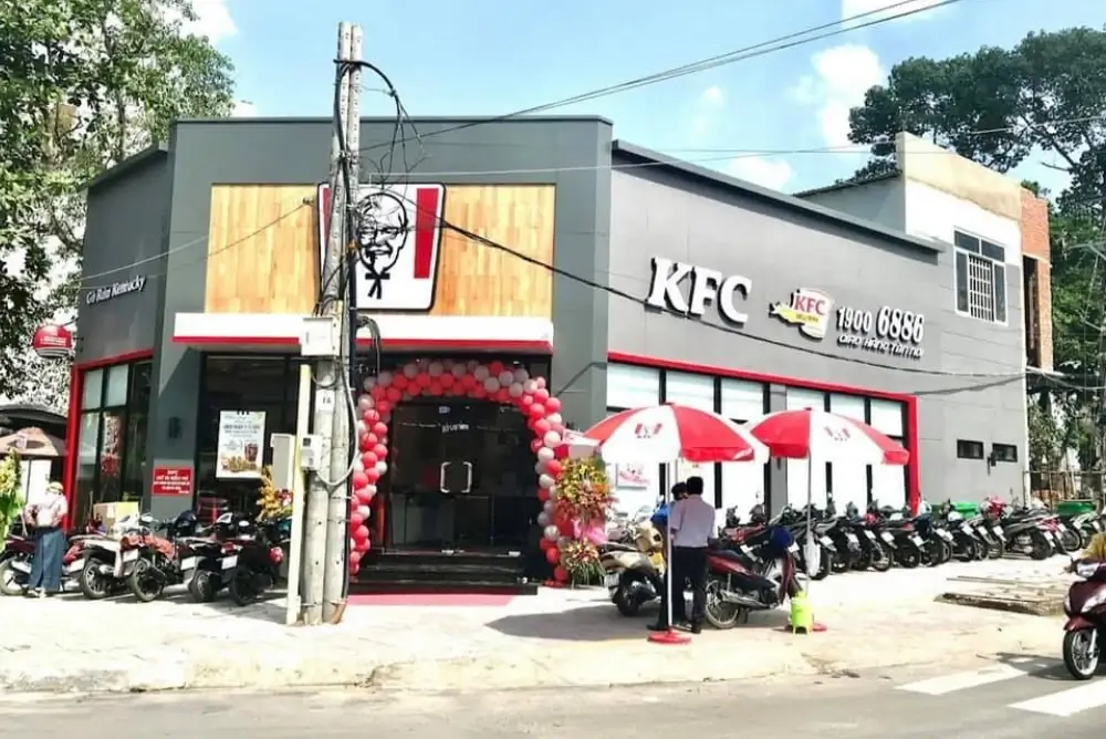 cửa hàng gà rán KFC Tây Ninh