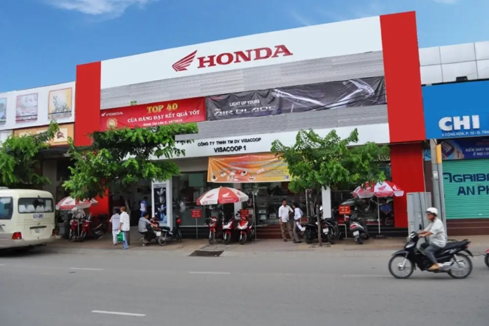 trung tâm bảo hành của Honda