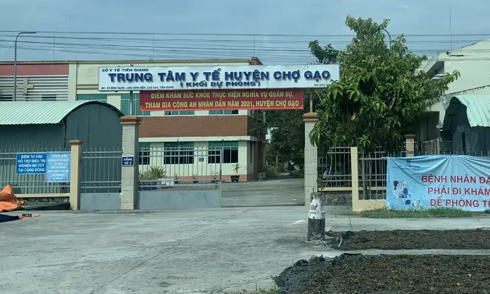 Trung tâm y tế huyện Chợ Gạo