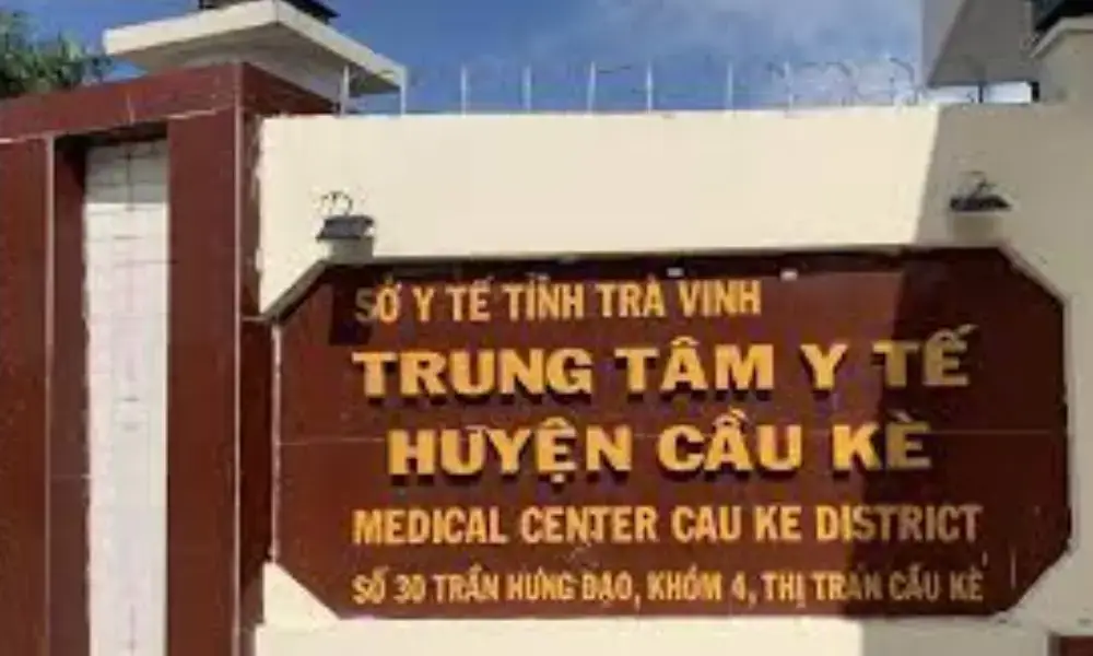 trung tâm y tế Cầu Kè