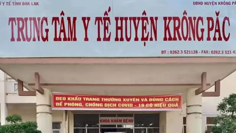 Trung tâm Y tế huyện Krông Pắk