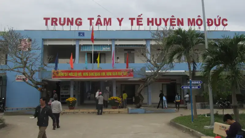 Trung tâm Y tế huyện Mộ Đức